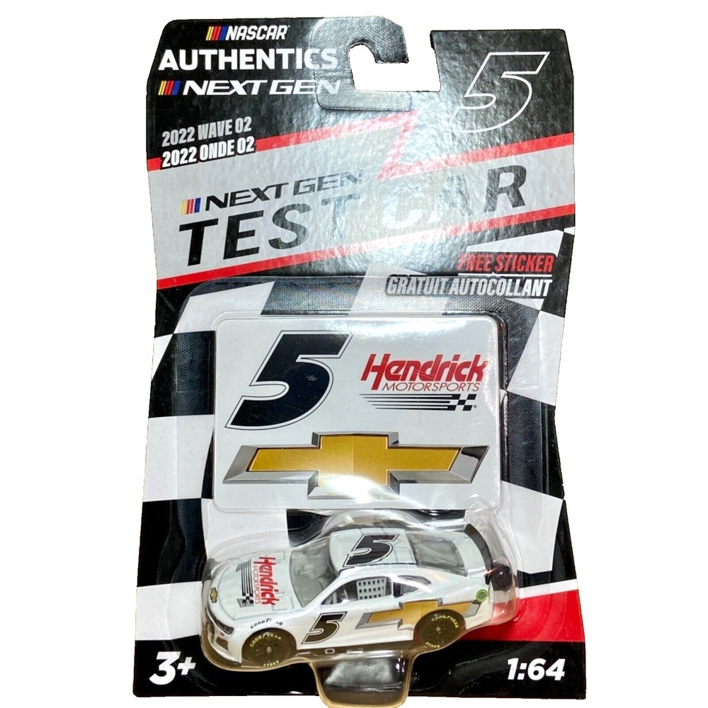 Nascar Hendrick Motor Sports #5 Authentics 1:64 Next Gen Test Car 2022 Wave 02